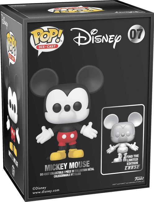 Pp30 Die Cast Mickey Mouse Funko Excl. 07