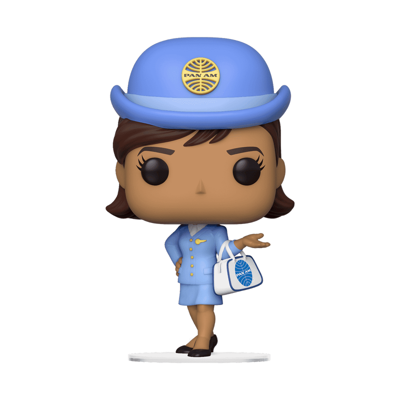 Pn198 Stewardess With White Bag Funko Excl. 143