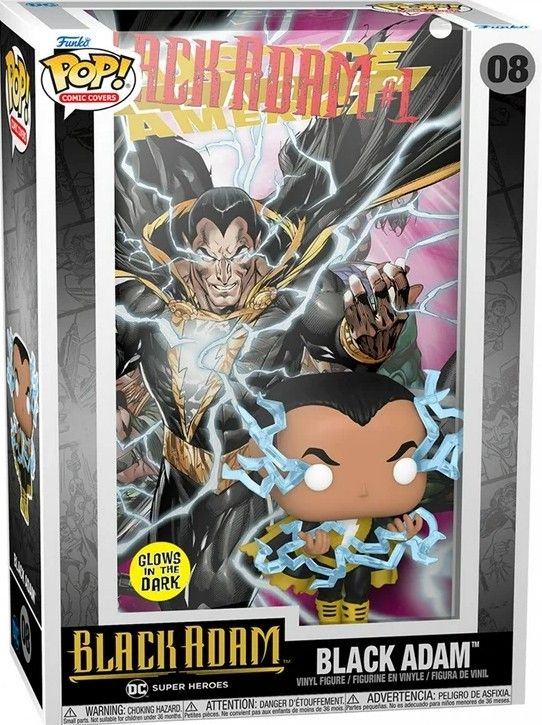 Pn221 Comic Cover Black Adam GID 08