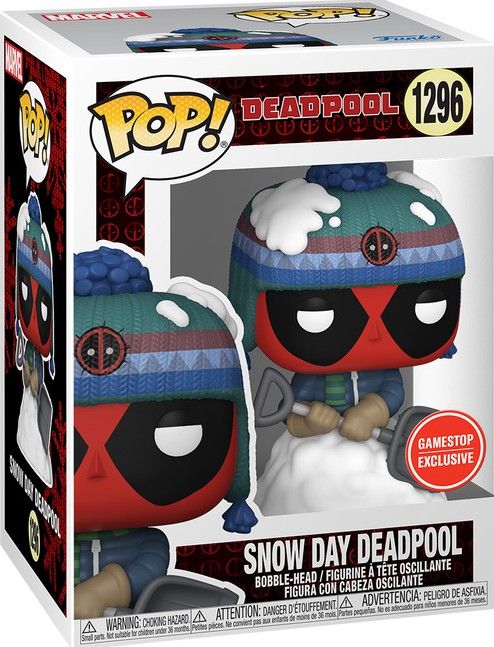 Gl10  Snow Day Deadpool Gamestop Excl. 1296