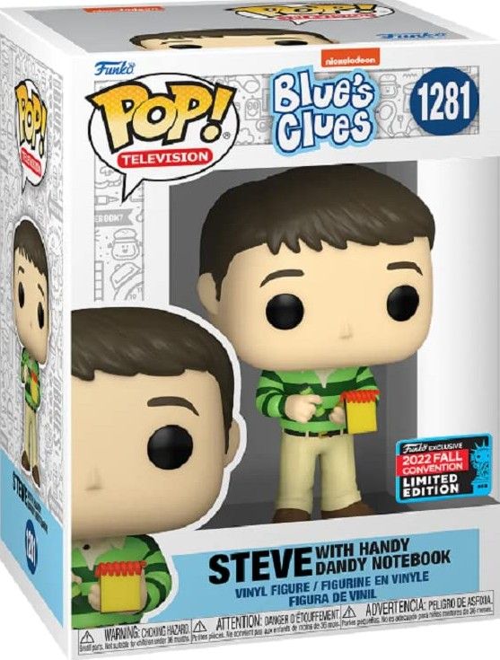 Fd30 Blue's Clues : Steve With Handy Dandy Notebook 2022FallCon 1281