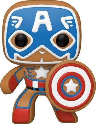 Pn385 Gingerbread Captain America 933