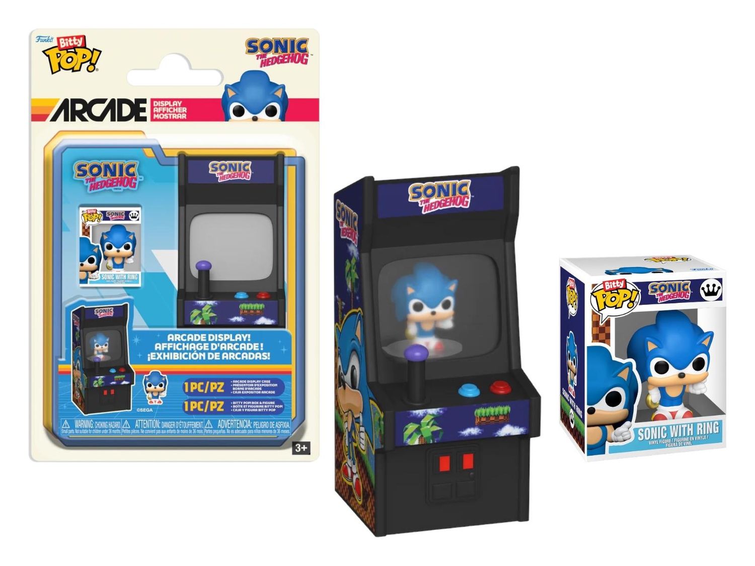 Px20 Bitty Pop Sonic Arcade