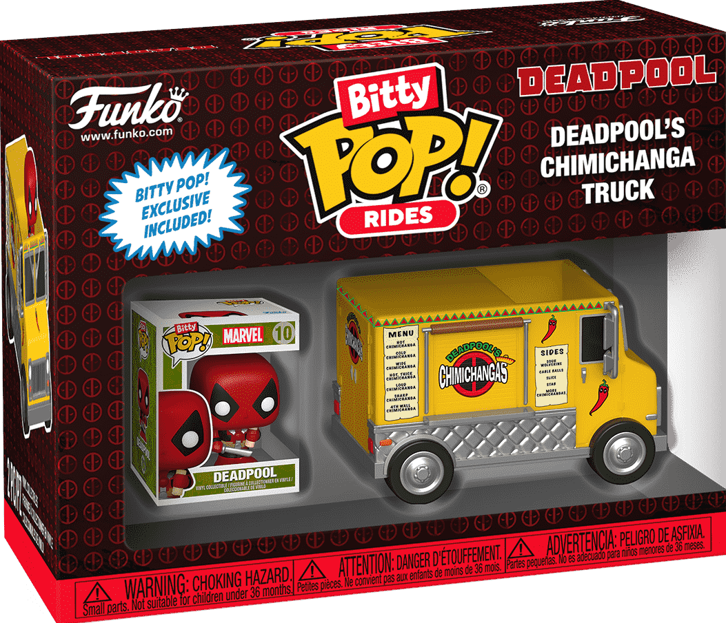 Px67 Bitty Pop Deadpool's Chimichanga Truck