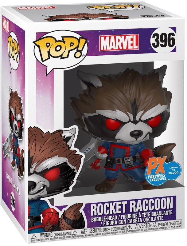 Qa100 Rocket Raccoon PX 396