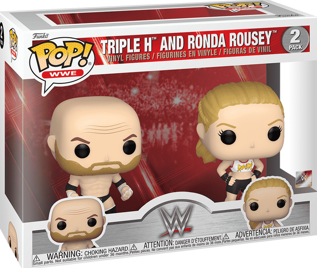 GL169 Triple H And Ronda Rousey 2 Pack