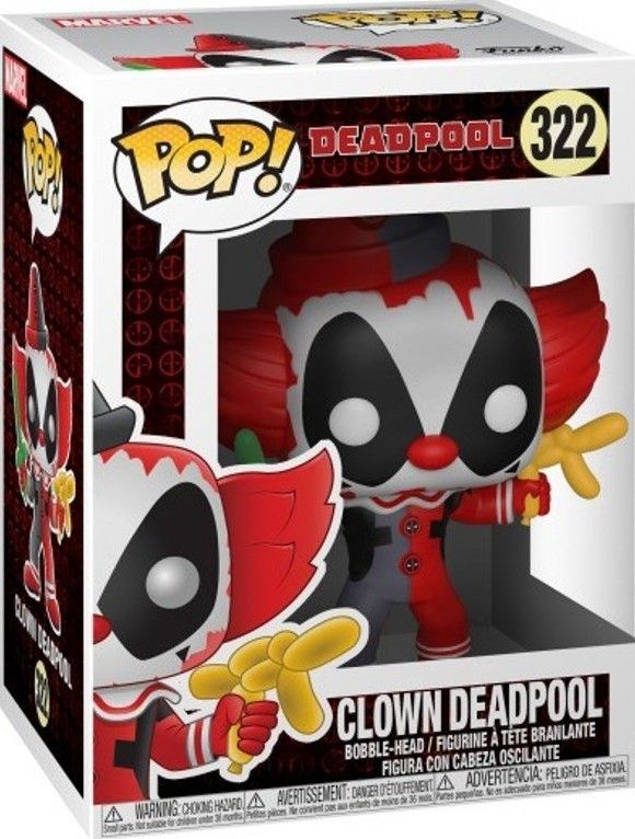Qb148 Clown Deadpool 322