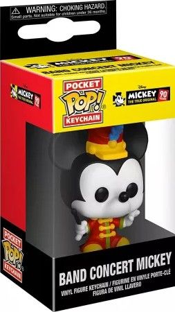 Kg45 Keychain Band Concert Mickey