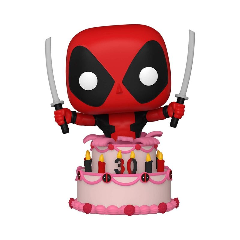 Qh133 Deadpool In Cake 776