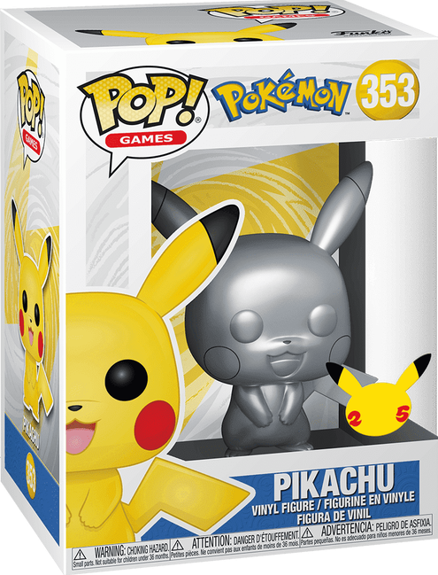 Qh168 Pikachu Metallic 353