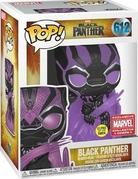 Qh111 Black Panther GID Marvel Excl. 612