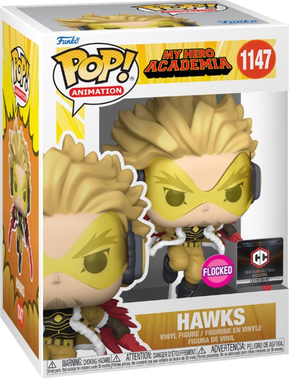 Qk38 Hawks Flocked CC 1147