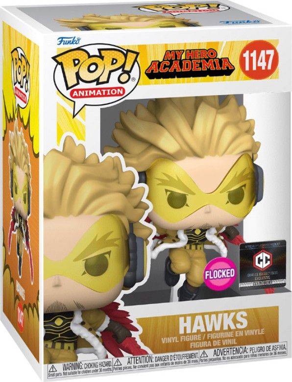 Qk38 Hawks Flocked CC 1147