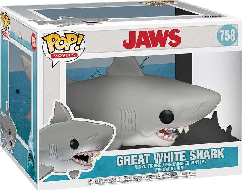 Ql62 Jaws : Great White Shark 758