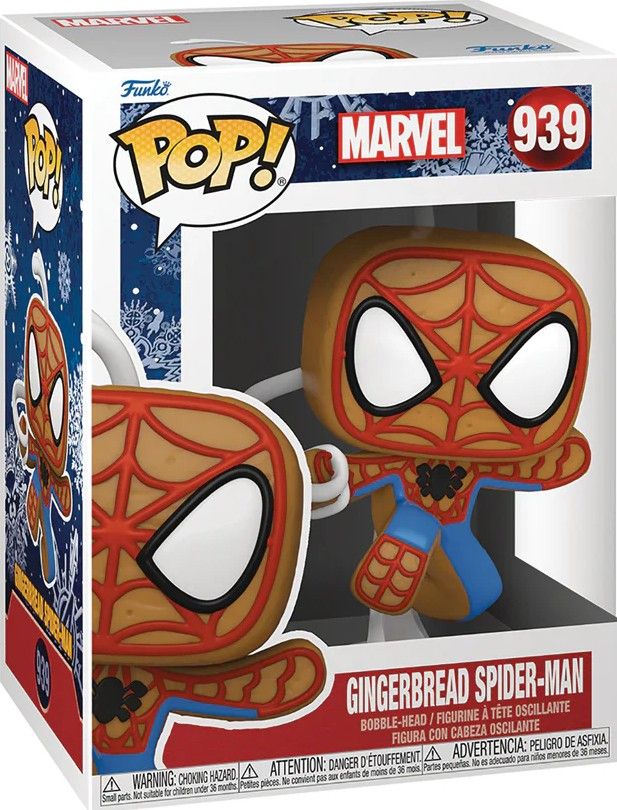 Ql67 Gingerbread Spider-man 939