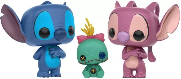 Qp79 Stitch, Scrump, &amp; Angel 3 Pack HT