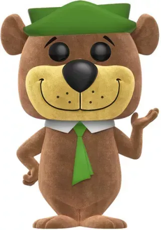 Qp93 Yogi Bear Flocked GeminiExcl 187