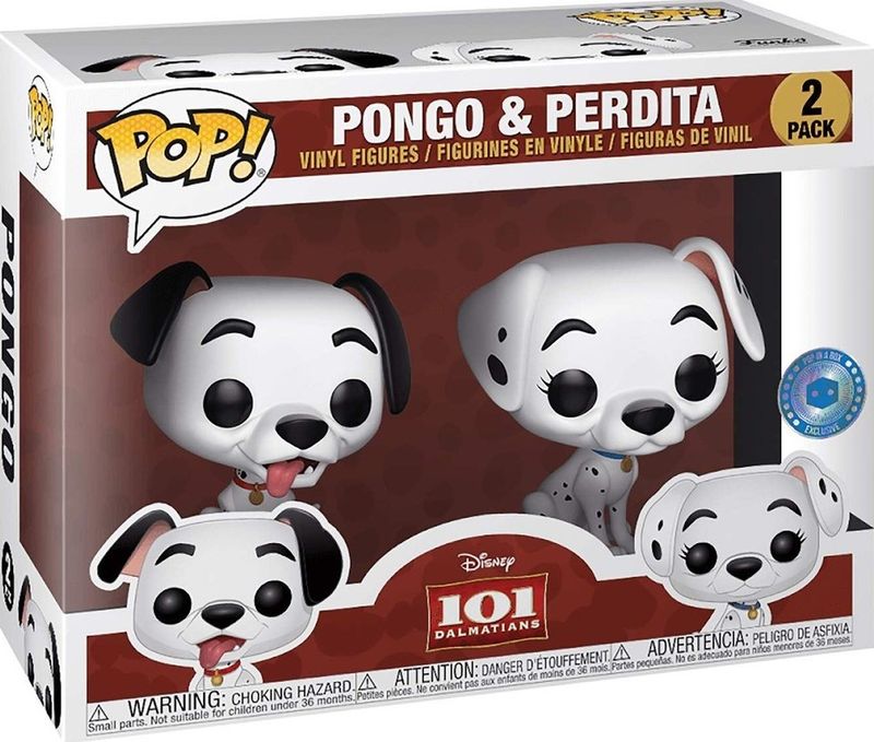 Qp81 Pongo &amp; Perdita 2 Pack