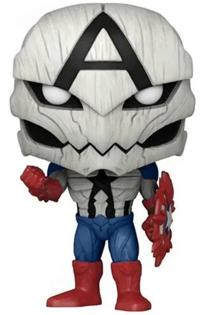 Funko Pop Marvel Venom : Poison Captain America PIAB 856