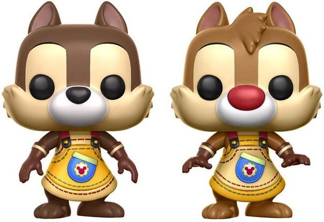 Qp69 Kingdom Hearts : Chip And Dale 2 Pack