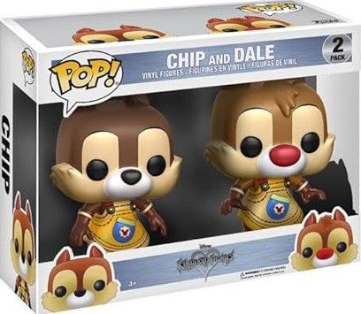 Qp69 Kingdom Hearts : Chip And Dale 2 Pack