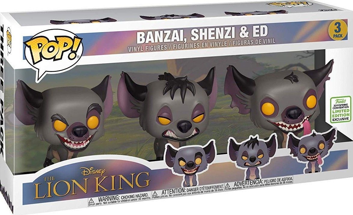 QS51 Banzai, Shenzi &amp; Ed 2019SpringCon 3 Pack