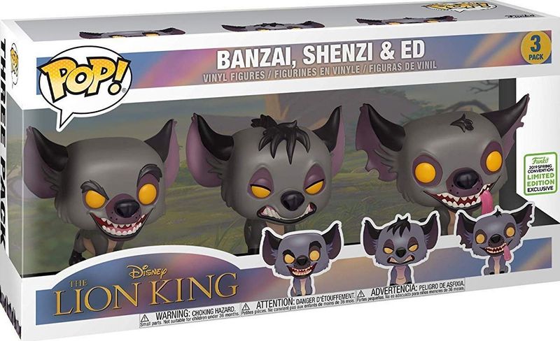 QS51 Banzai, Shenzi &amp; Ed 2019SpringCon 3 Pack
