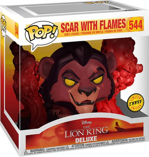 QS58 Chase Scar With Flames HT 544