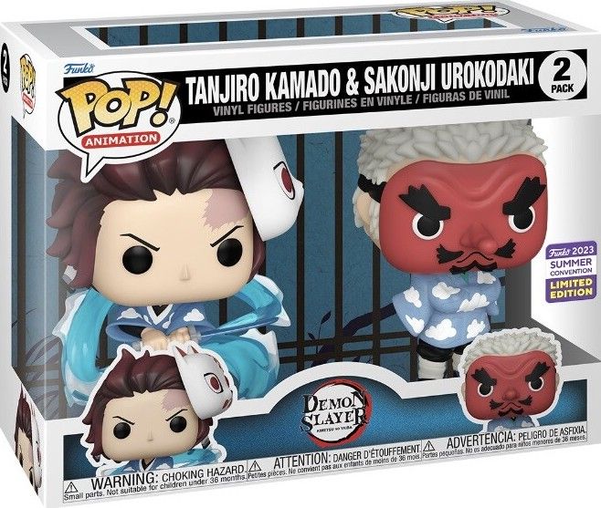 QS63 Tanjiro Kamado &amp; Sakonji Urokodaki 2023SummCon 2 Pack