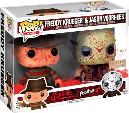 Funko Pop Freddy Krueger &amp; Jason Voorhees BoxLunch