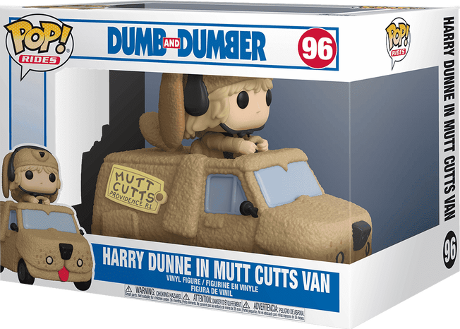 Funko Pop Dumb and Dumber : Harry Dunne In Mutt Cutts Van 96
