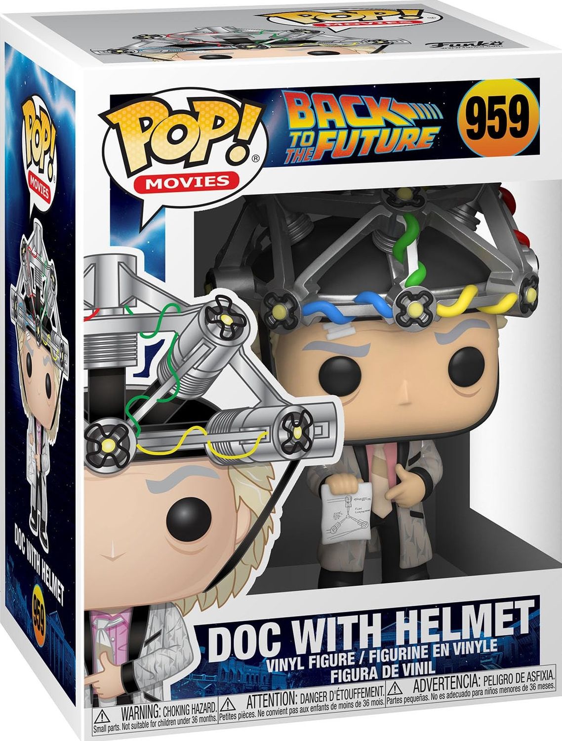 Funko Pop Back to the Future : Doc With Helmet 959