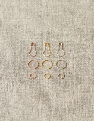 Precious Metal Stitch Markers