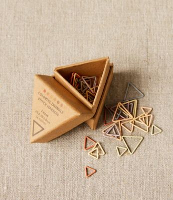 Colorful Triangle Stitch Markers