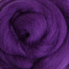 Fiber Corriedale ~2oz, Color: Amethyst