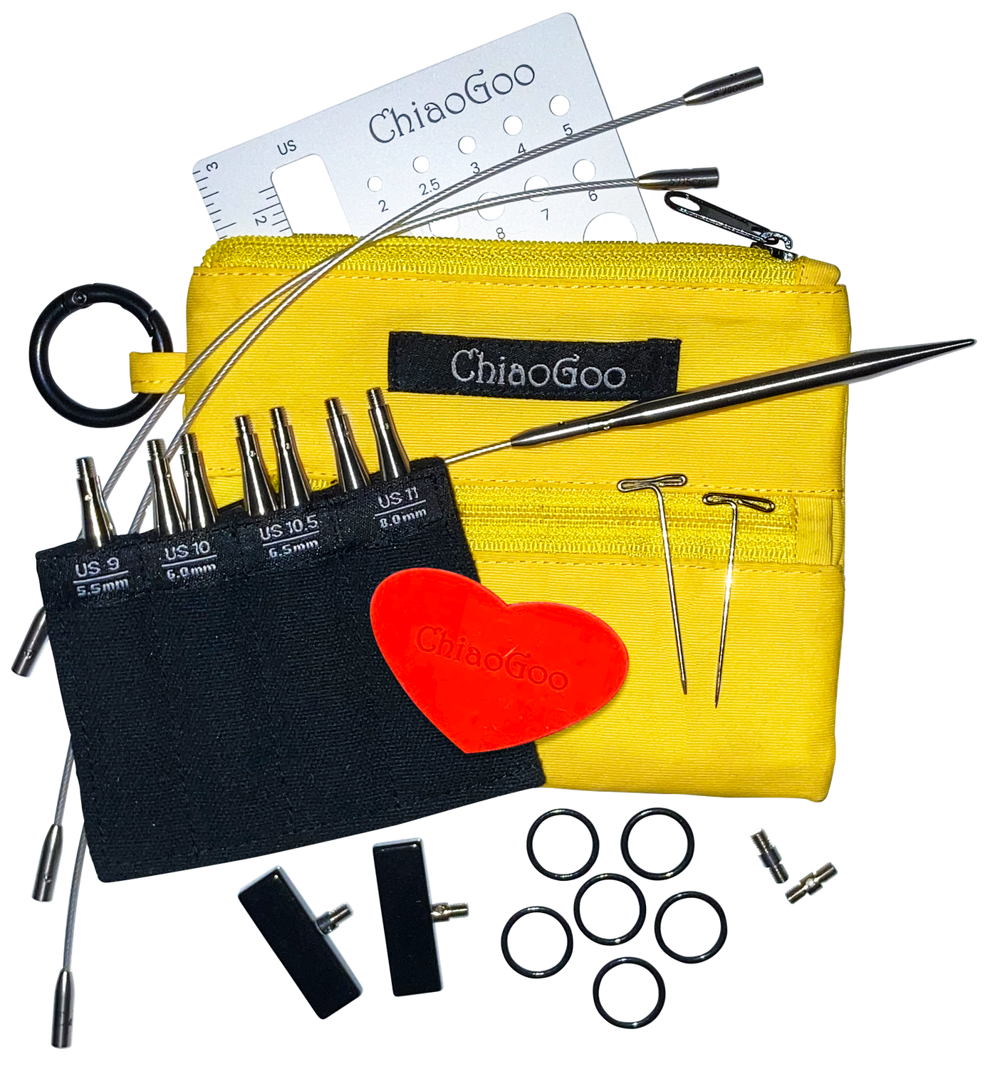 CG Twist Shortie Set #9-11, Size: 3&quot; Tips / US #9-#11