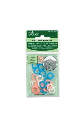 Stitch Marker Split Ring, Variant 1: Clover / 347