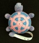 Tape Meas. Crocheted, Variant: Turtle