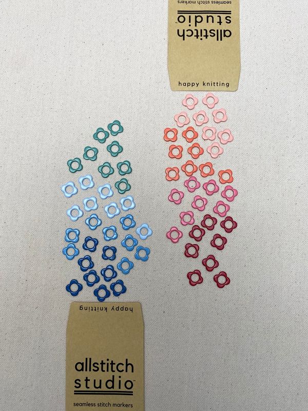 Flower Ring Stitch Markers