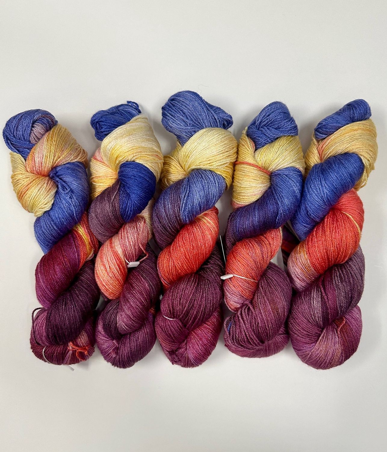 Alainn Yarns Memento Sock, Colorway: Saguaro Sunset