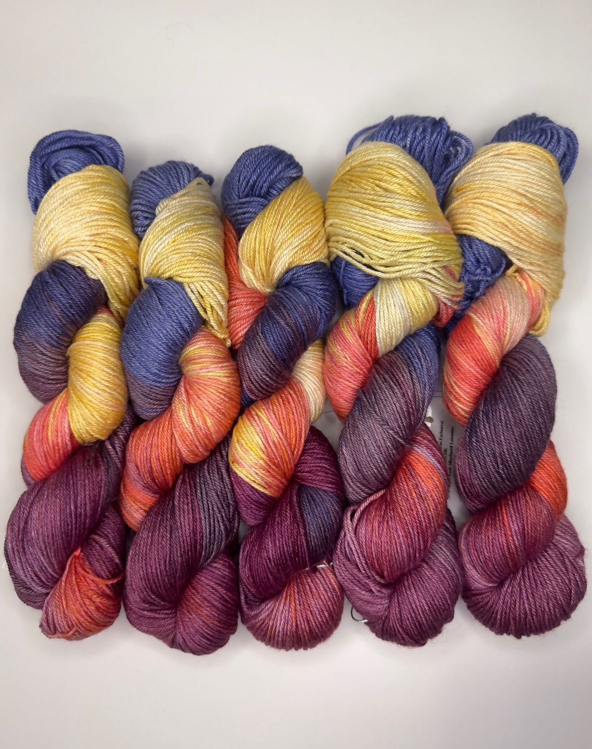 Alainn Yarns Momento DK, Colorway: Saguaro Sunset