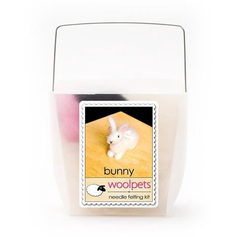 Needle Felting Kit Woolpets, Color: 1007 Bunny