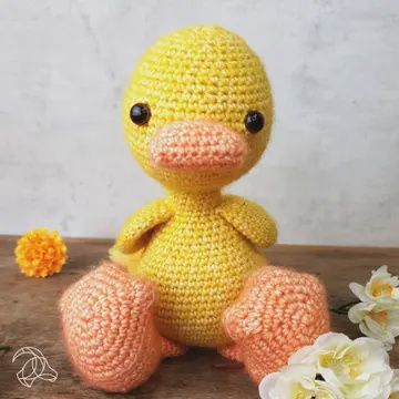 DIY Crochet Kit, Color: Abby Duck