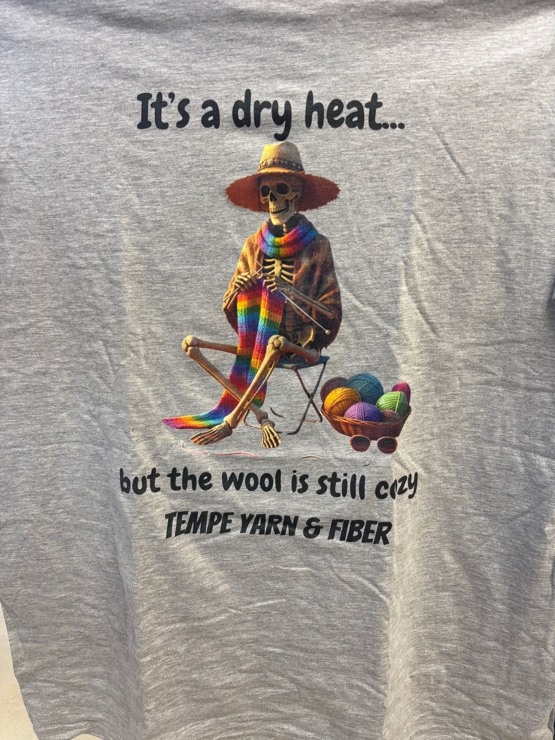 Shirt- It's a Dry Heat, Color: Dry Heat, NO DISCOUNT: No Discount, Size: S