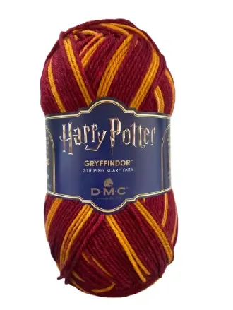 Harry Potter Scarf Yarn, Color: Gryffindor