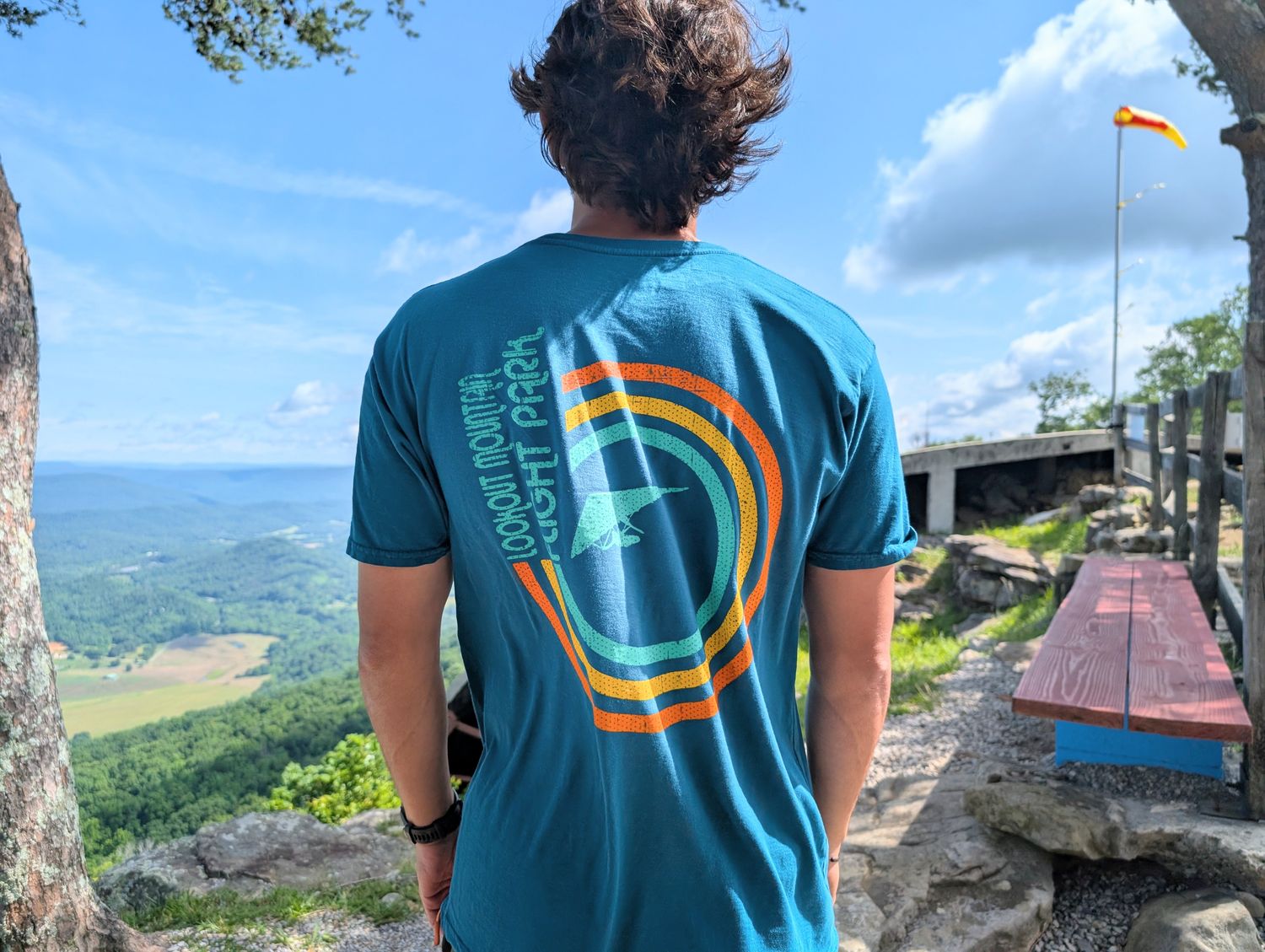 Circle Of Flying Hang Gliding T-Shirt