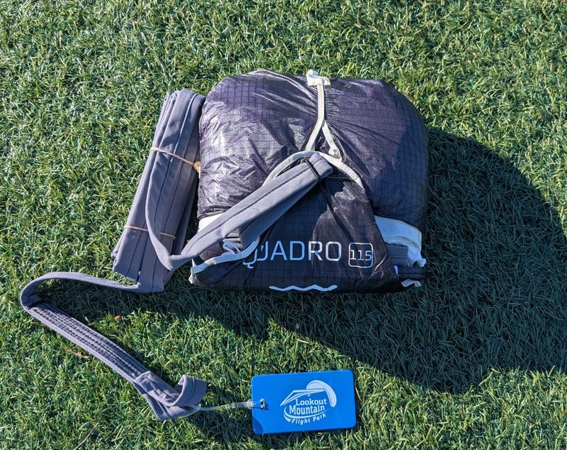 Quadro 115 Parachute No Paraswivel # 5502