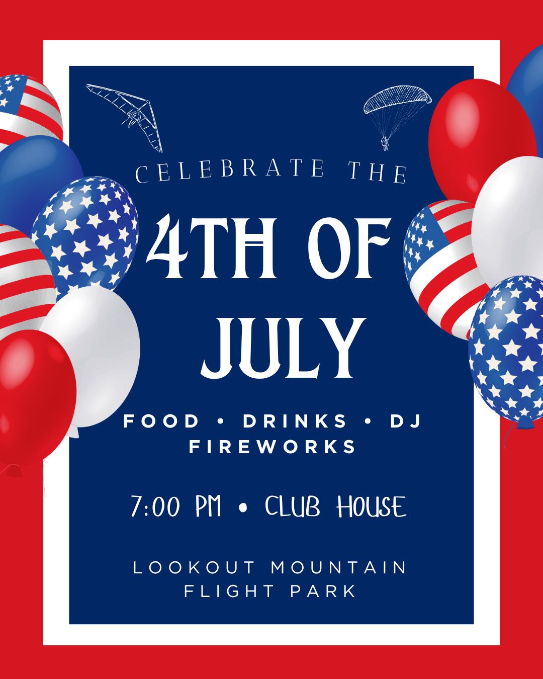 2026 4 Of July Party - Early Bird