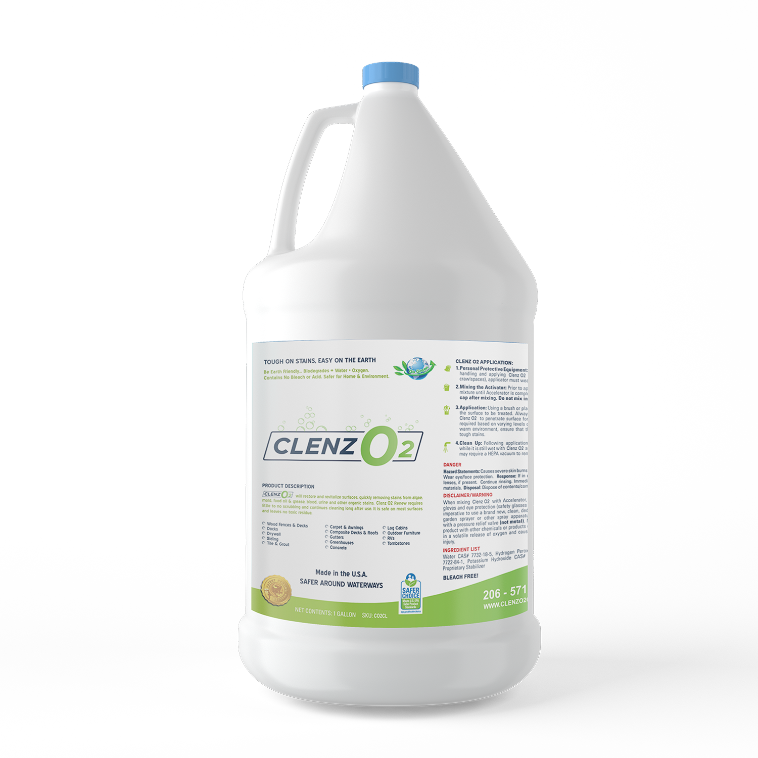 ClenzO2 - Cleaner &amp; Stain Remover