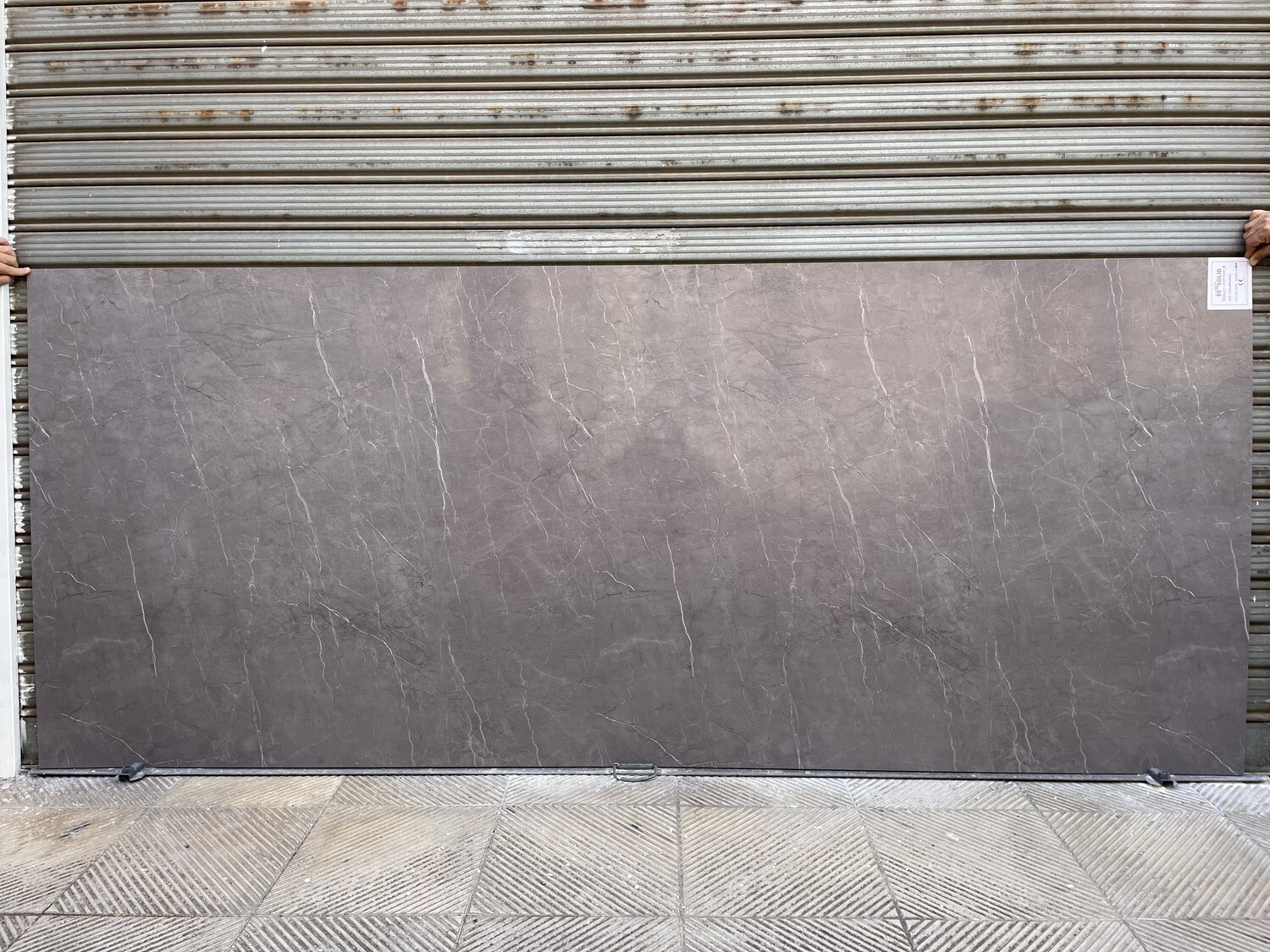 LUXOR PANEL - ECOWOOD BOARD 122cm X 2.90m - ITALIAN GREY CZ82